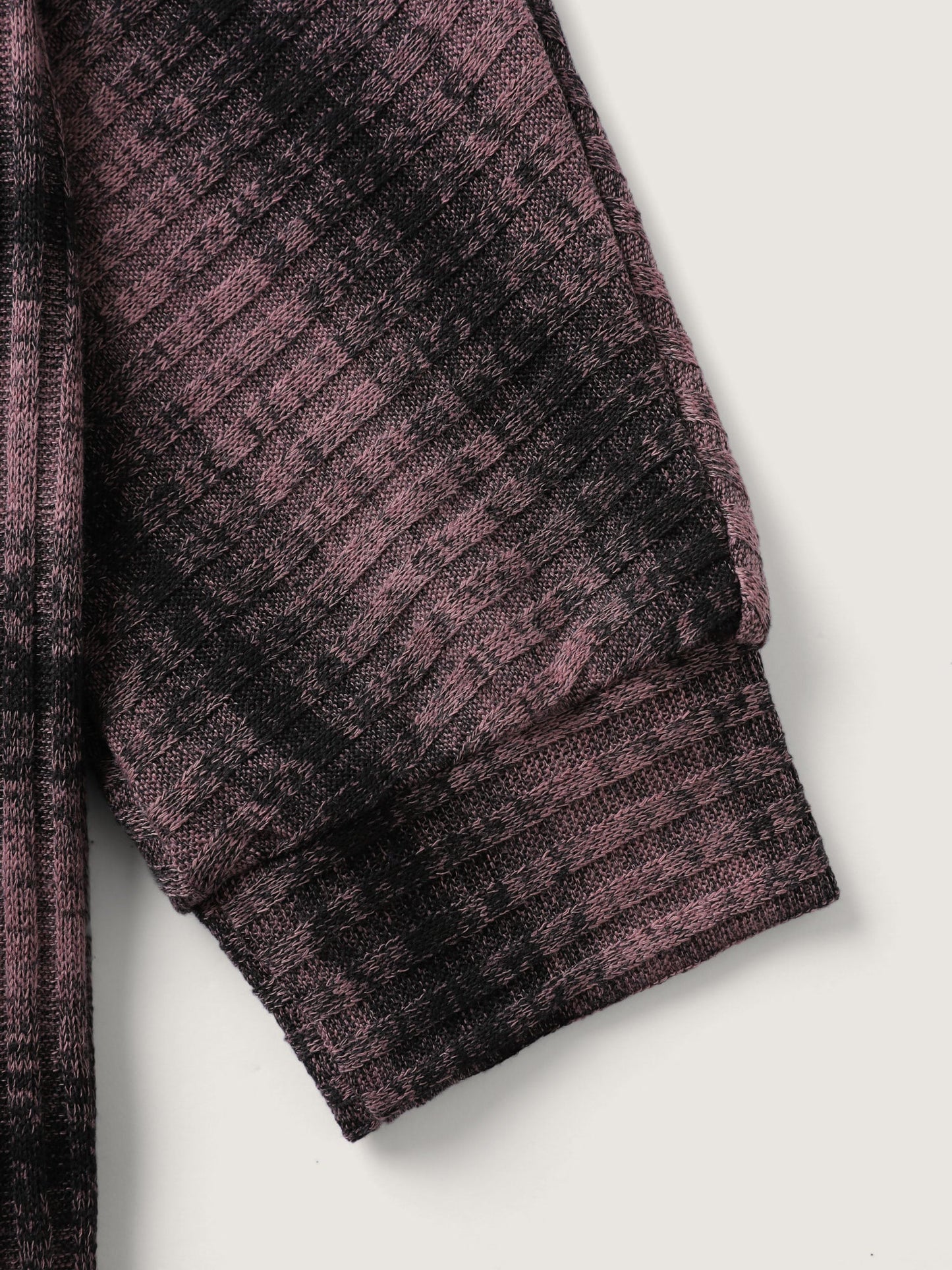 Textured Stripes Relaxed-Fit Sweatshirt