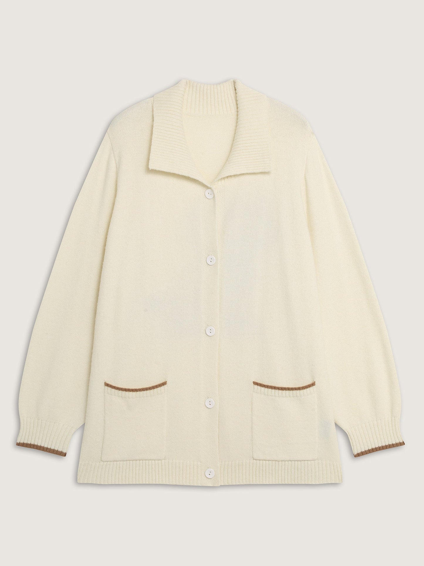Puppy Love Pockets Button Knit Cardigan