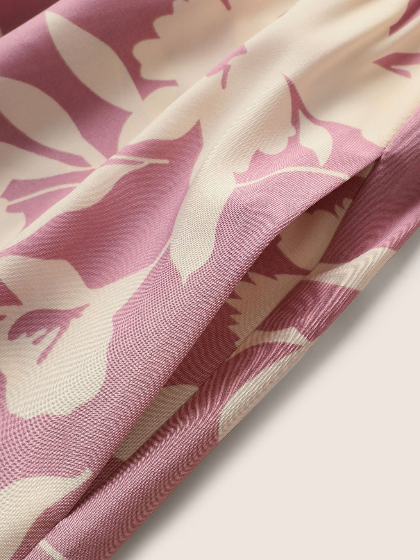Silhouette Floral Print Wrap Ruffle Cap Sleeve Dress