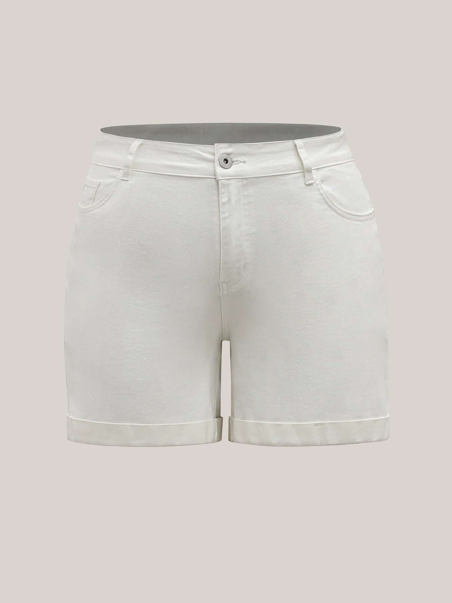 Classic Cut Denim Shorts