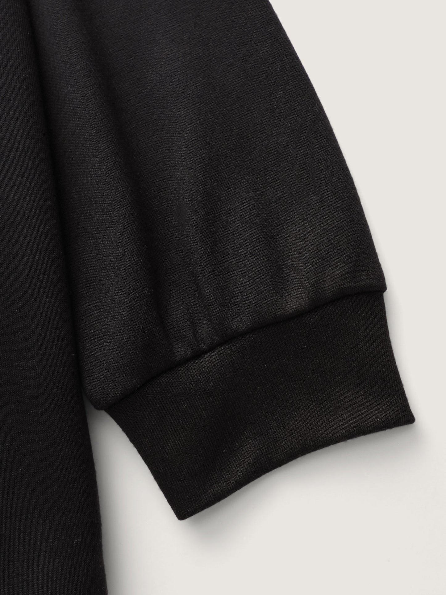 Metallic Loop Detail Relaxed-Fit Sweatshirt