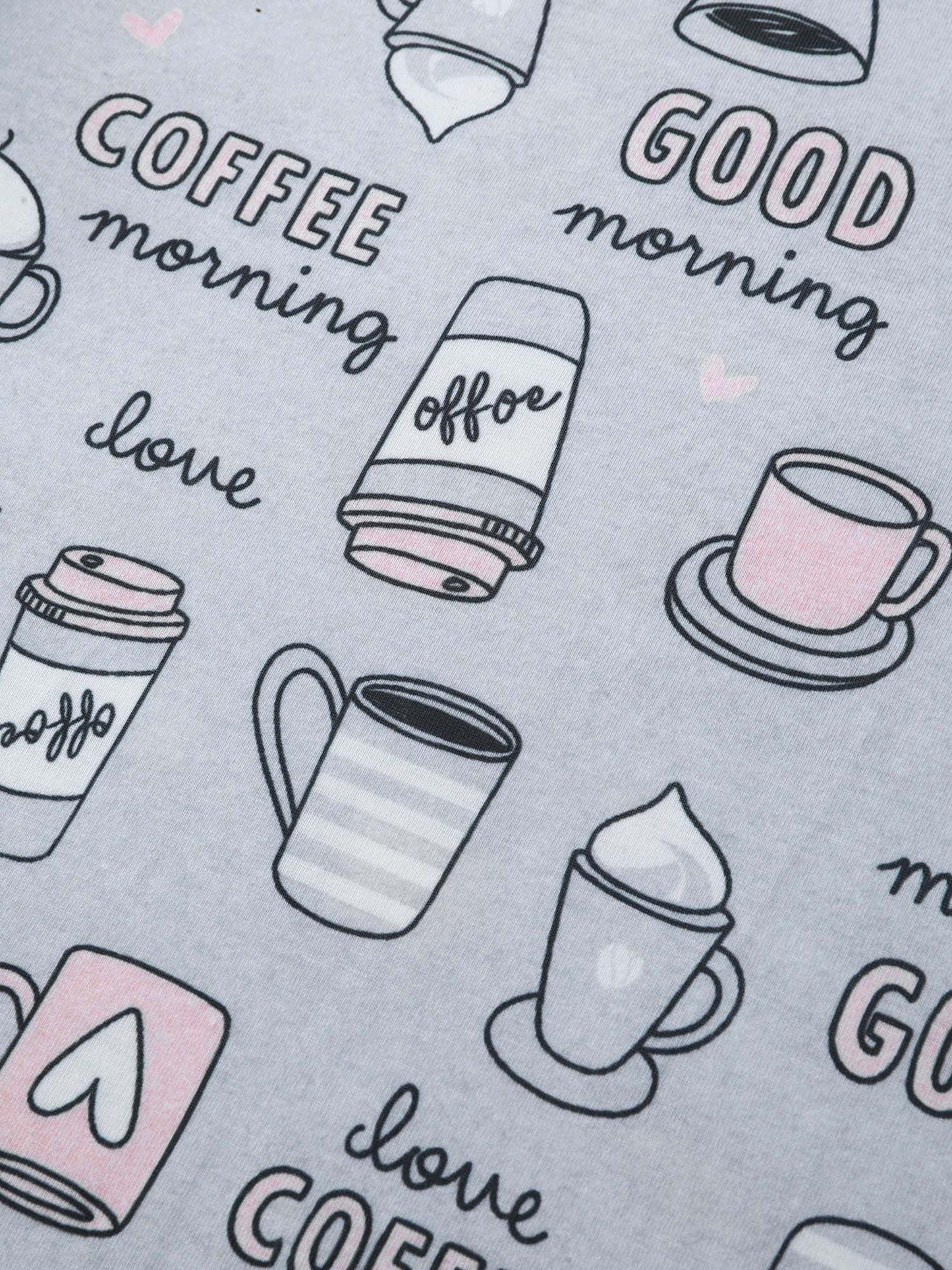 Morning Coffee Wide-Leg Lounge Bottoms