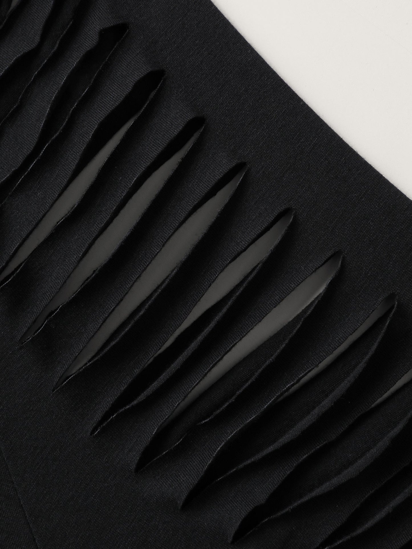 Laser Cut-Out Stretchy Sheer Jumpsuit