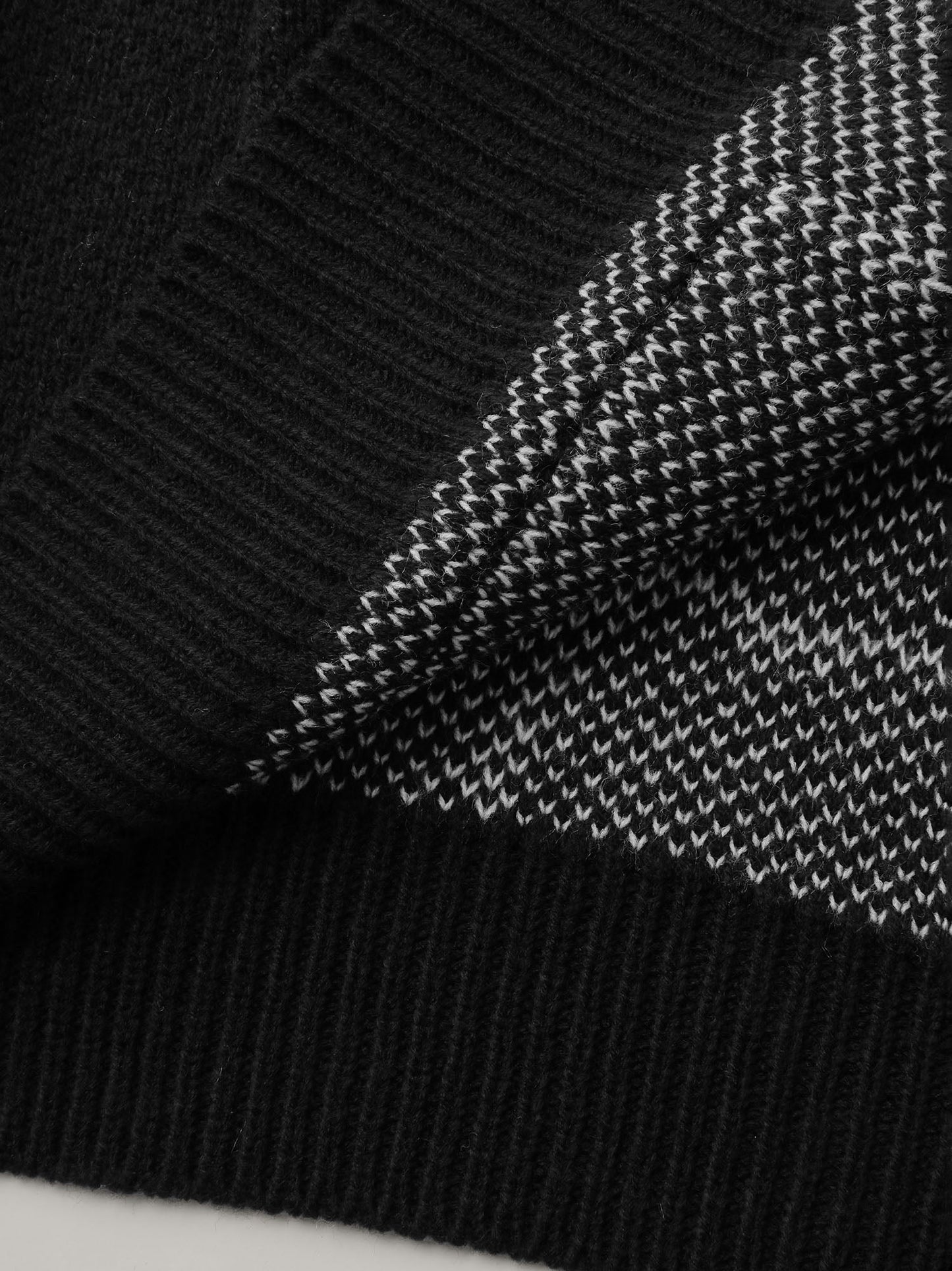Spiderweb Bat Jacquard Pockets Knit Cardigan