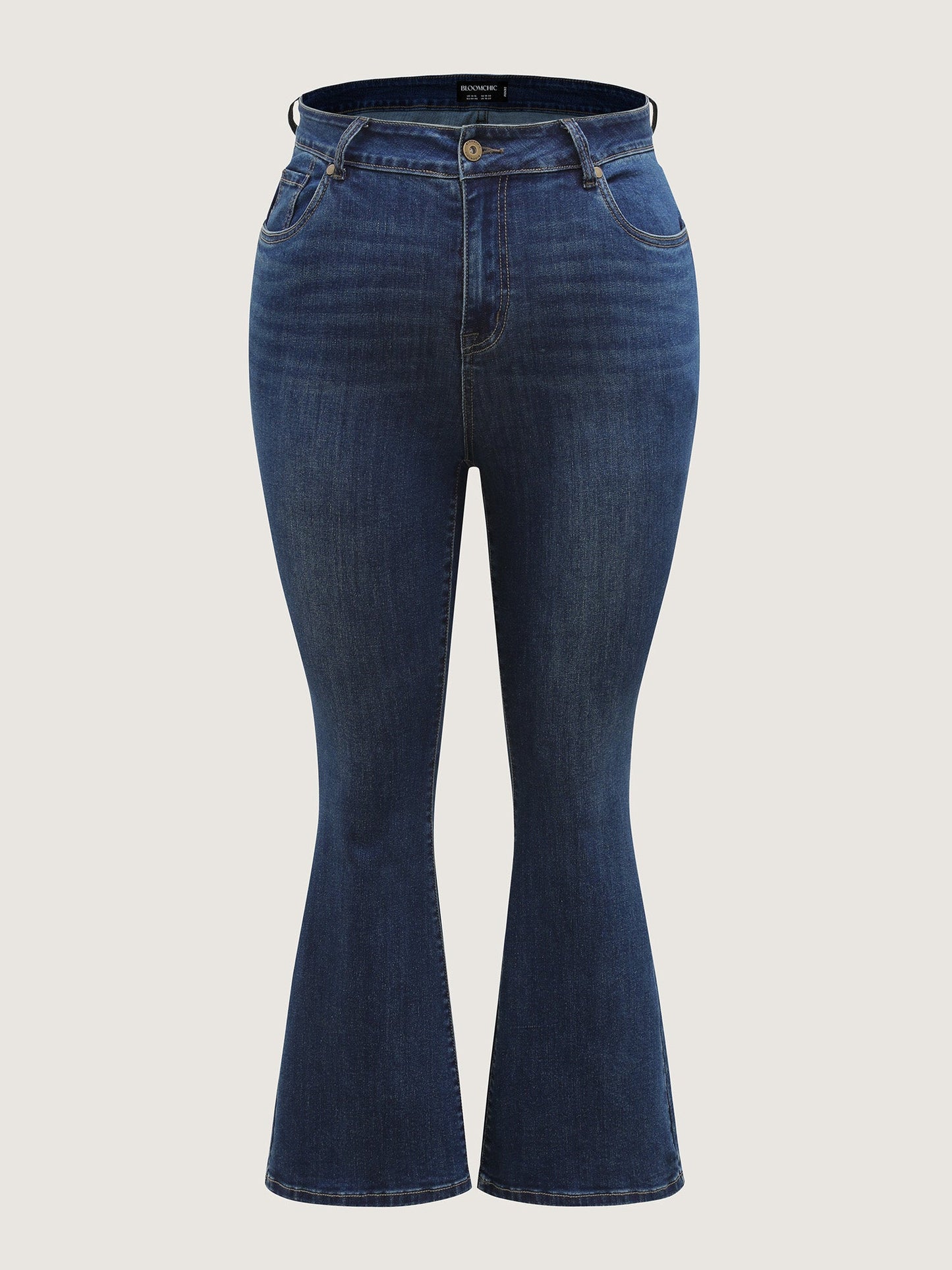 Supersoft Stretchy Mid-Rise Bootcut Jeans