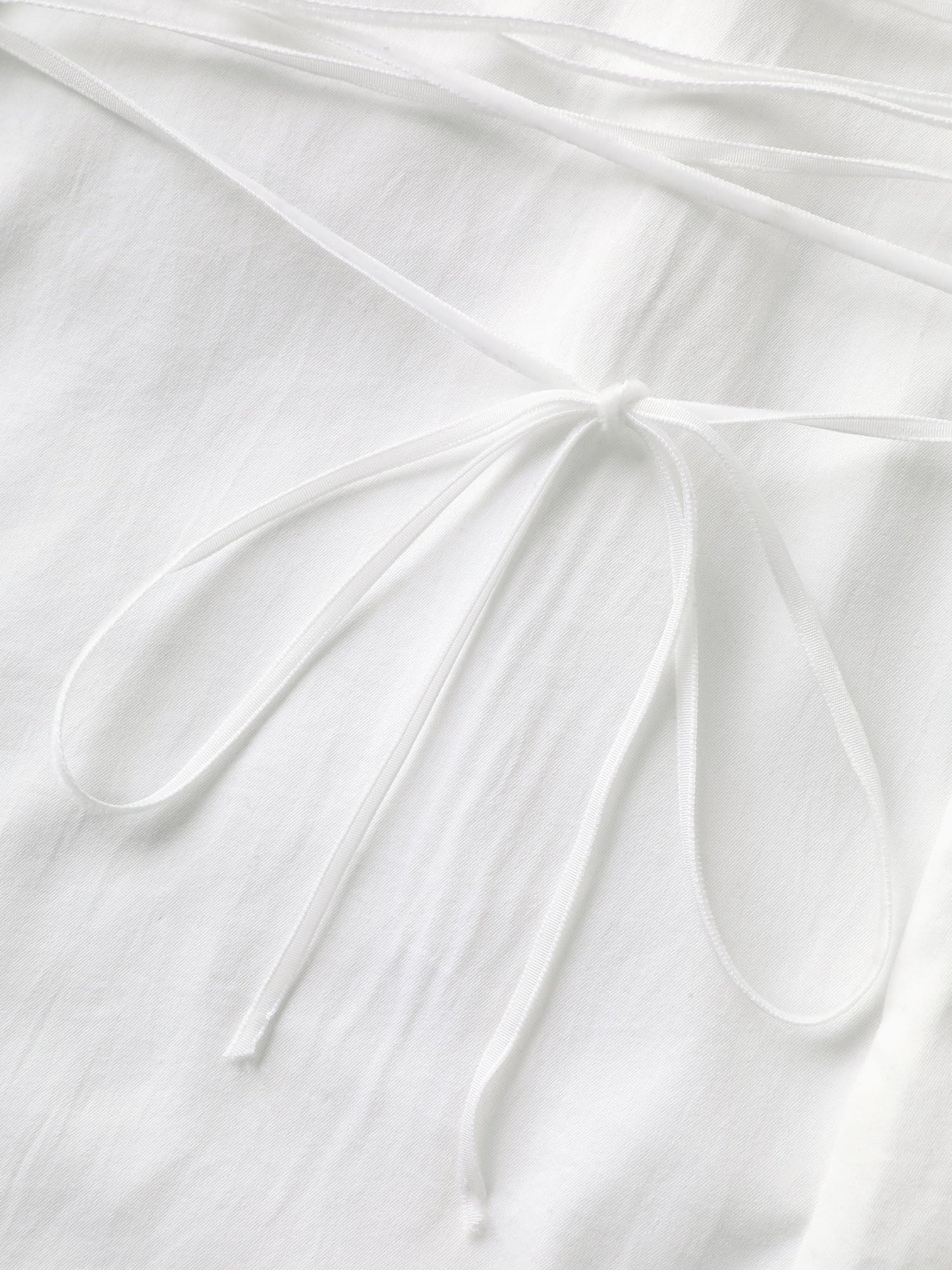 Adjustable Waist Button Placket Solid Blouse