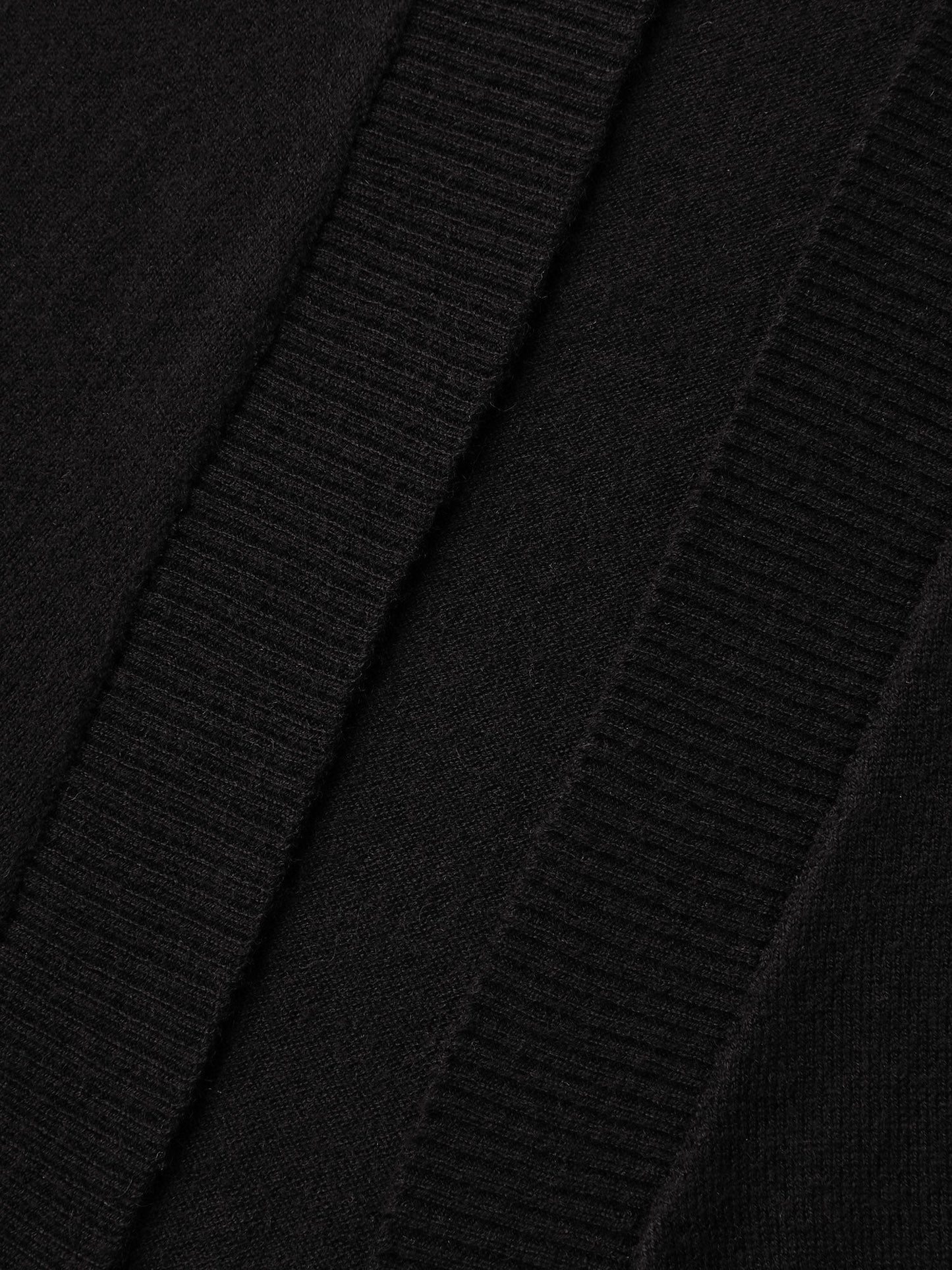 Woolen Blend Cropped Knit Cardigan