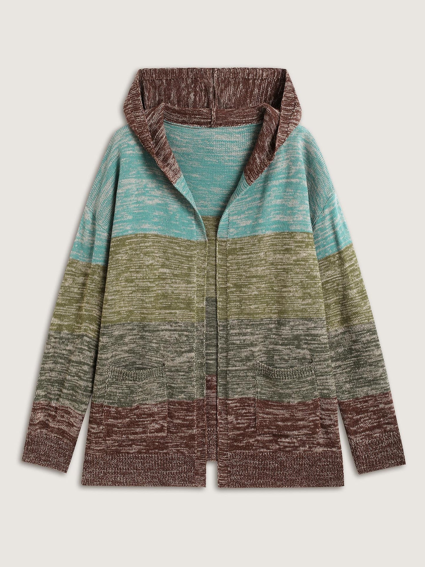Heather Little Stretchy Hooded Cardigan