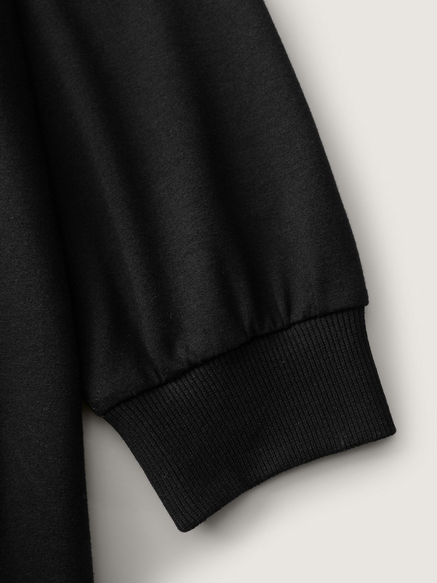 Supersoft Heart Cut-Out Embroidery Sweatshirt