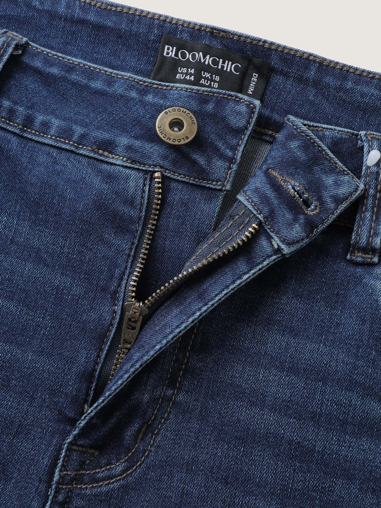 Supersoft Stretchy Mid-Rise Bootcut Jeans