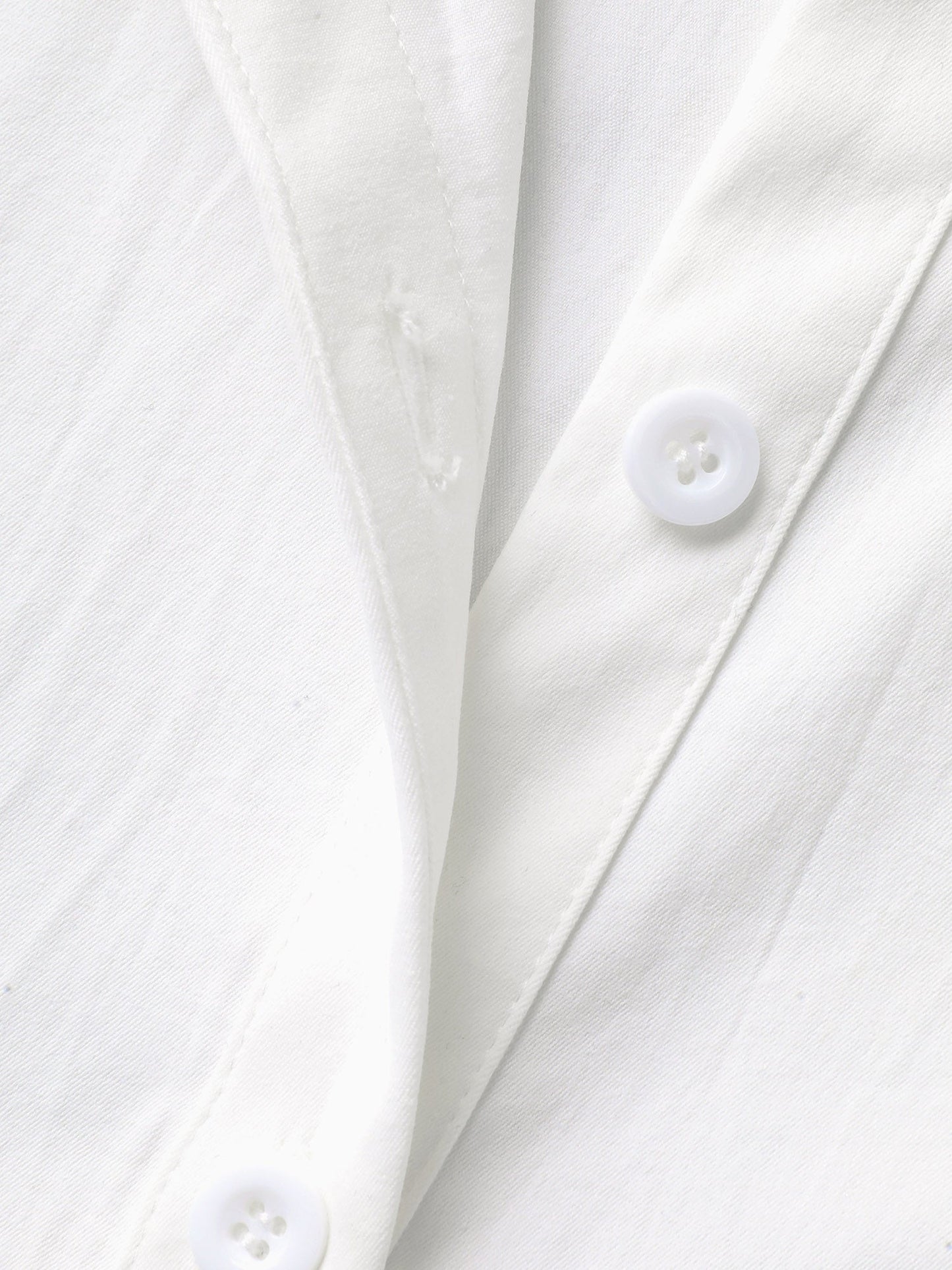 Adjustable Waist Button Placket Solid Blouse