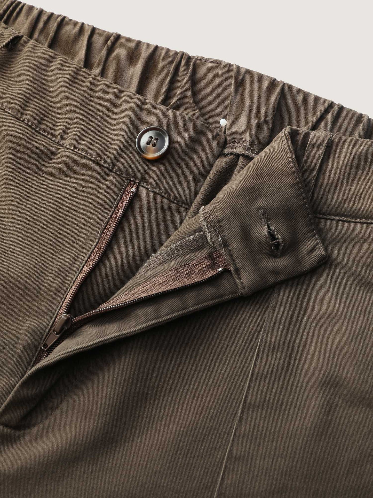 Sculpted Pockets Straight-Leg Pants