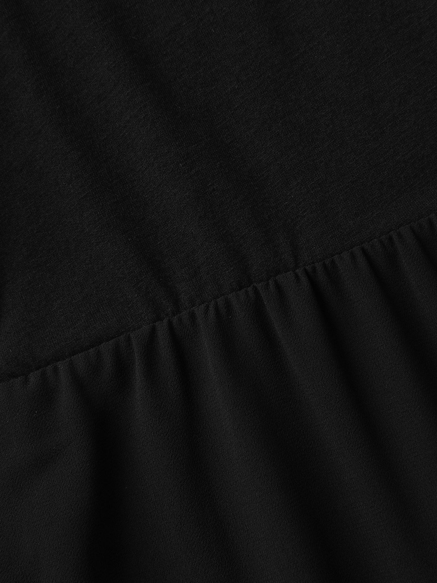 Bat Wings Round Sleeve Relaxed Fit Top