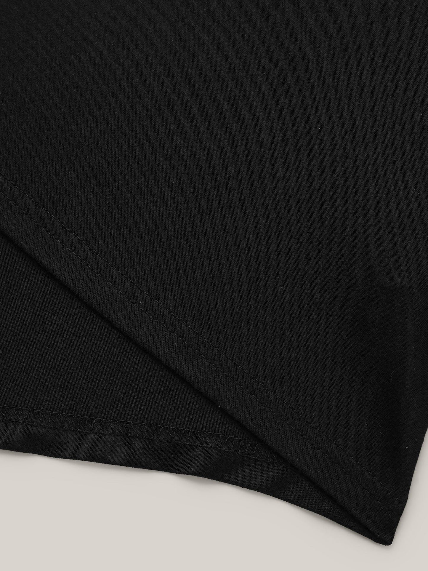 Neck Tie-Up Stretchy Peplum Top
