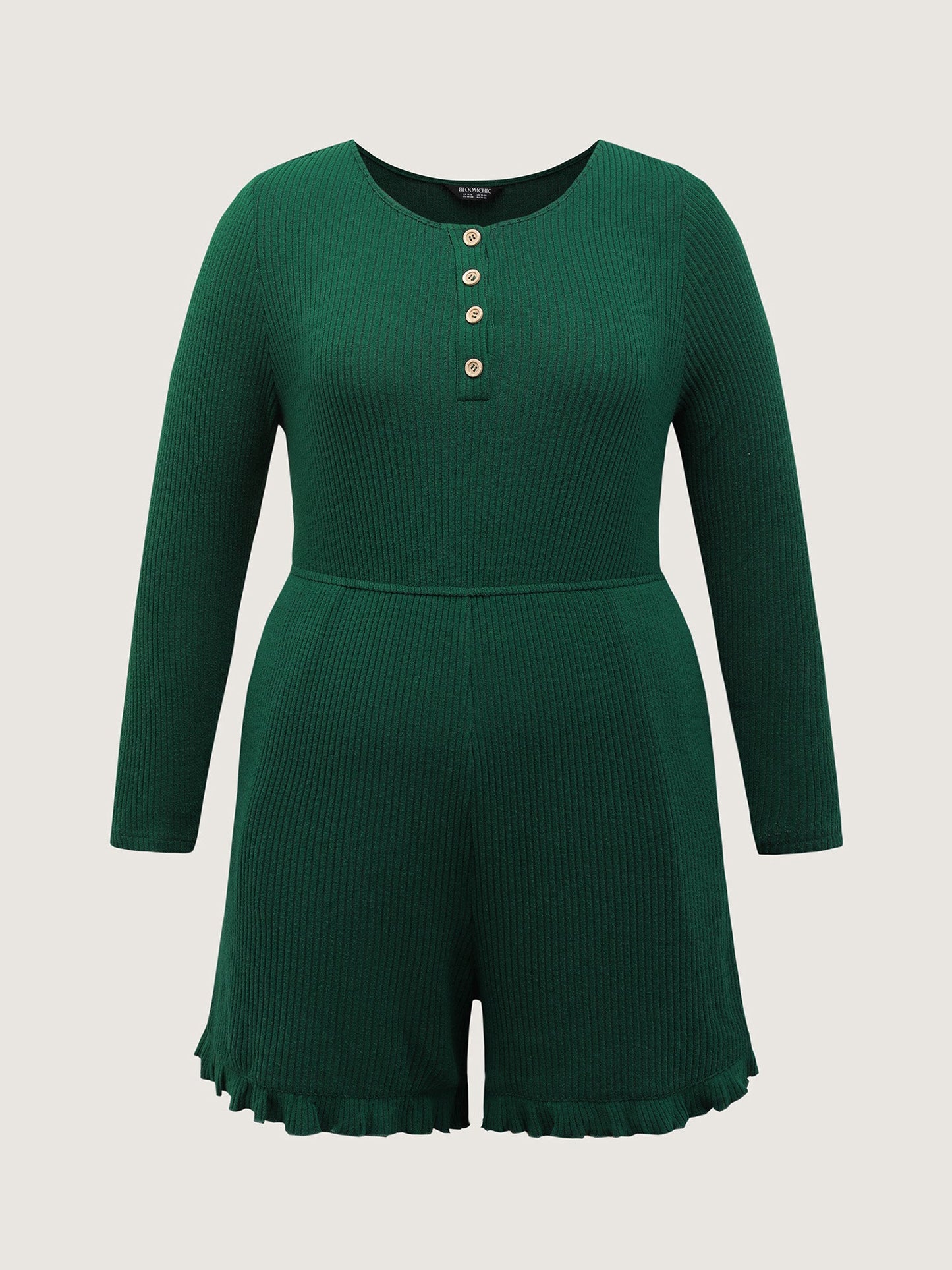 Skin-Friendly Textured Sleep Romper