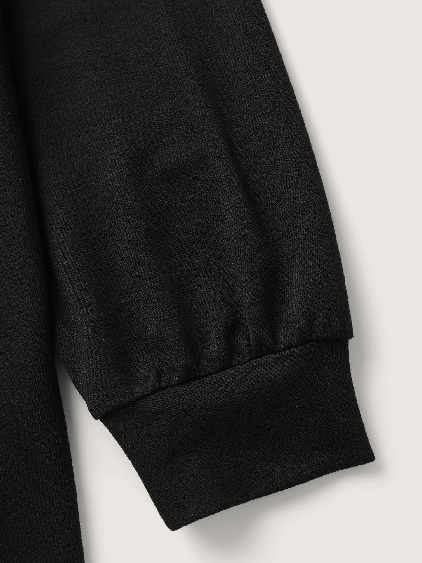 Boo-tiful Embroidery Towel Texture Sweatshirt