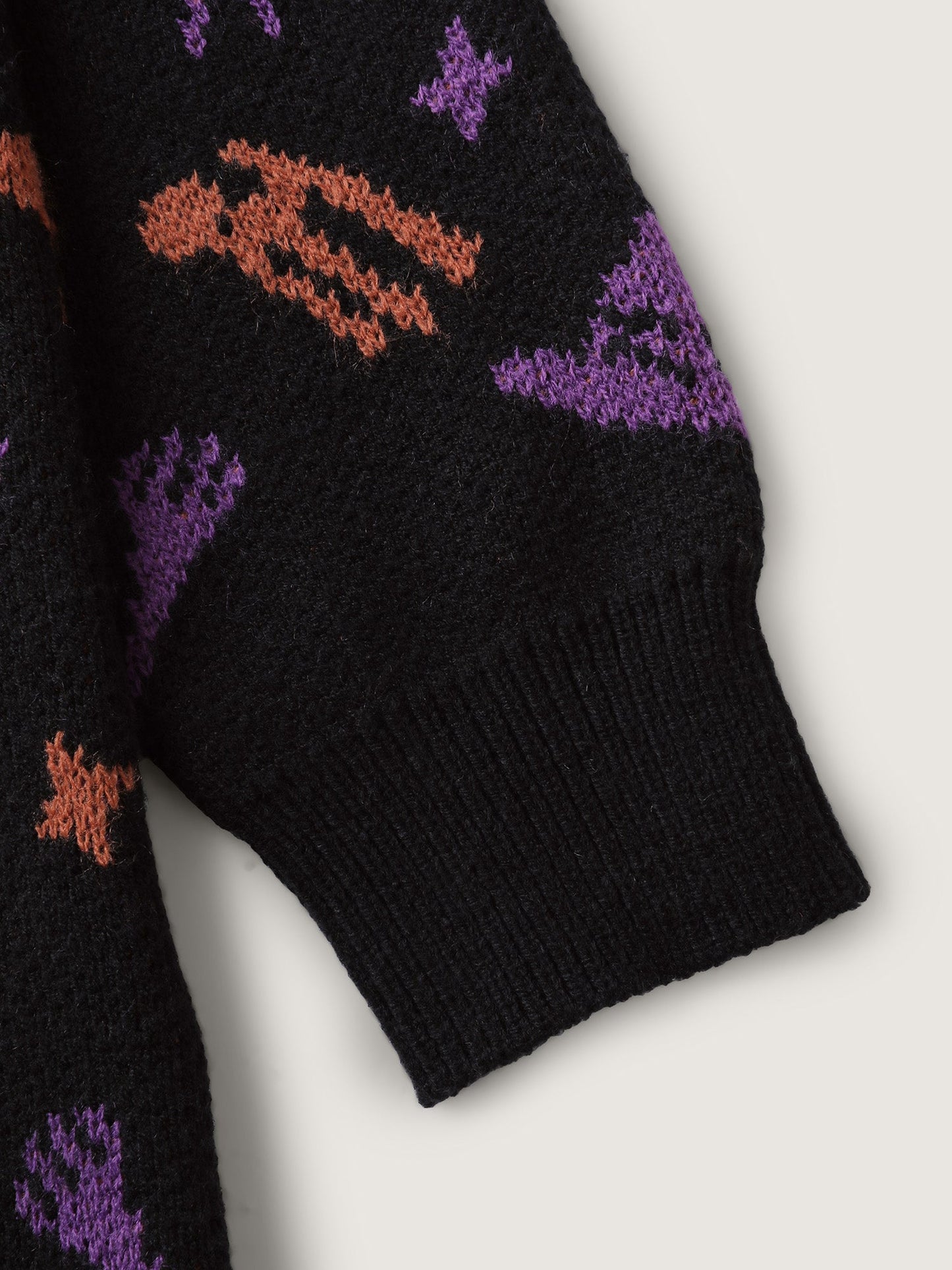 Halloween Party Print Hooded Pocket Cardigan