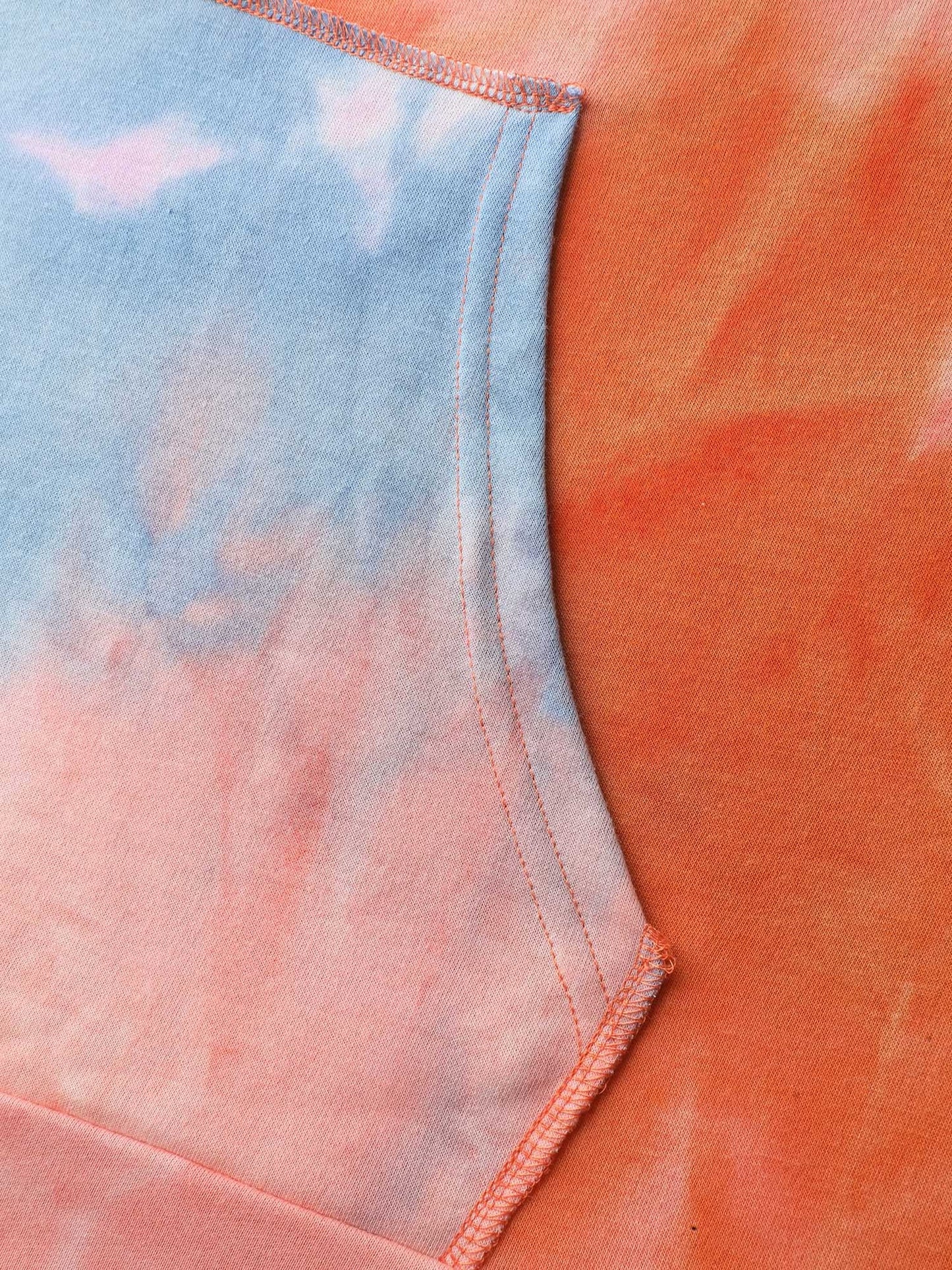 Colorful Relaxed-Fit Pockets Hoodie