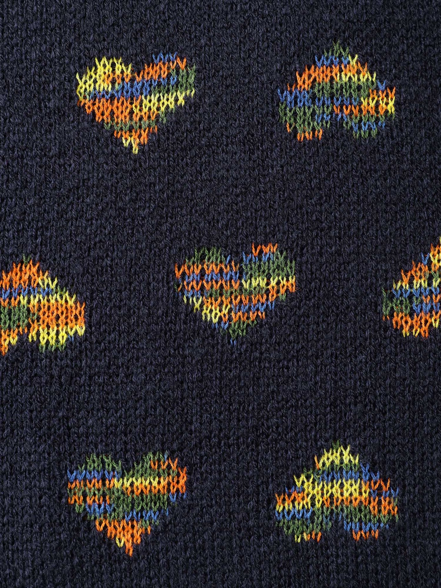 Happy Hearts Gradual Color Change Pullover
