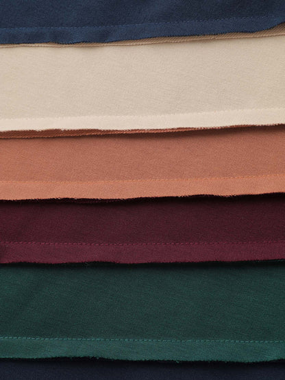 Rainbow Stripe Pleated Texture Sweatshirt
