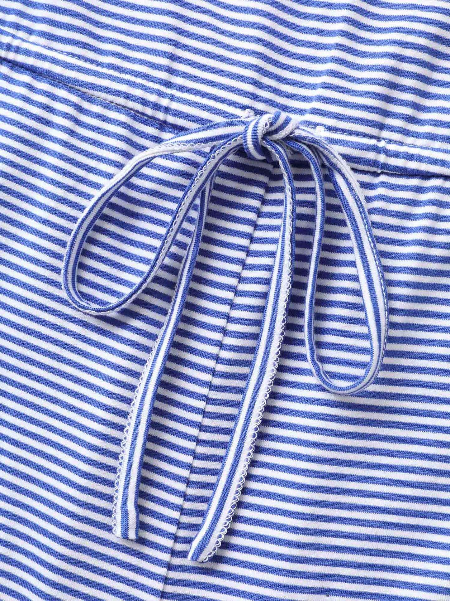 Stripe Print Stretchy Hem Cami Jumpsuit