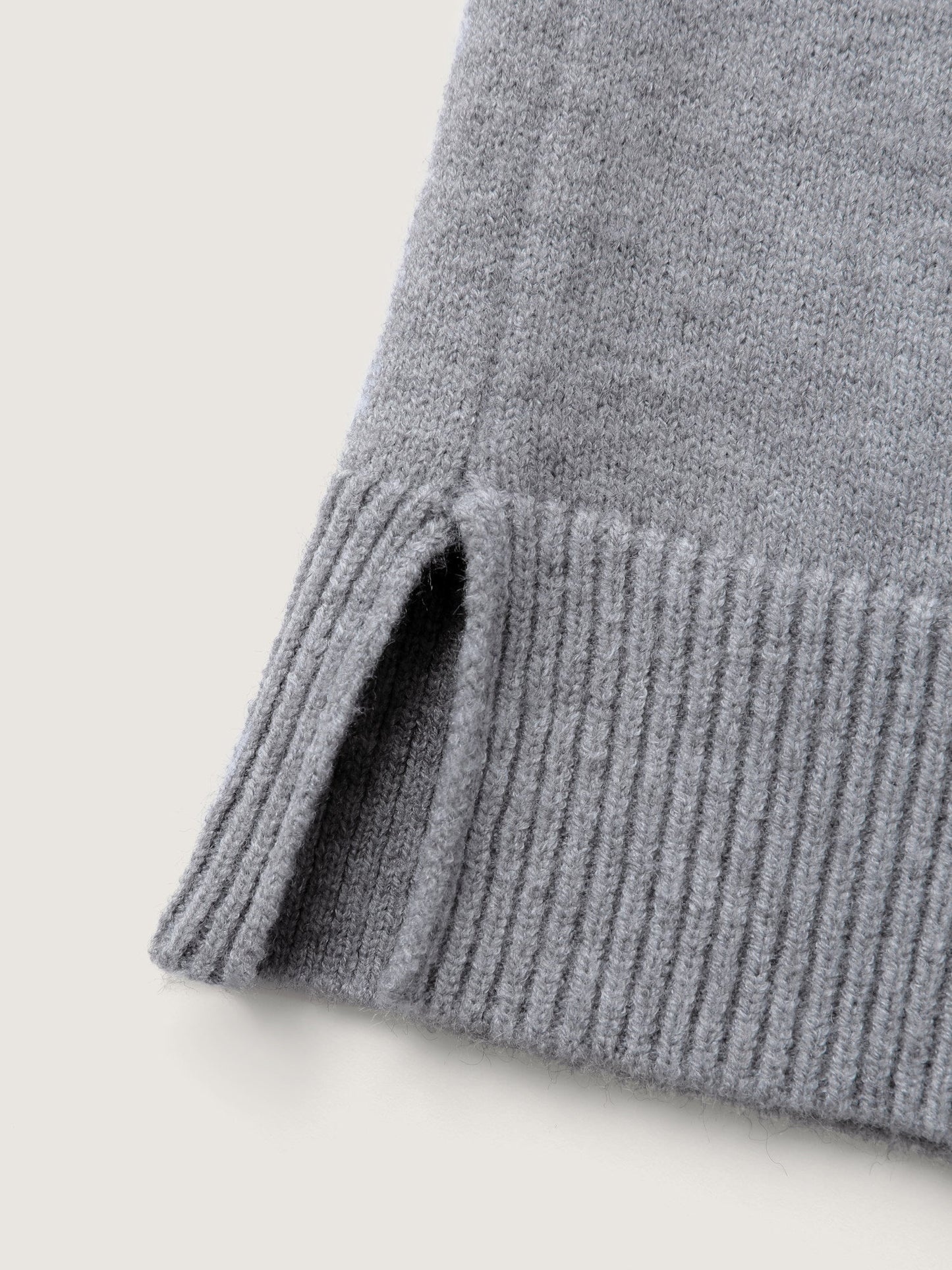 Bow Detail Ribbed Hem Pullover