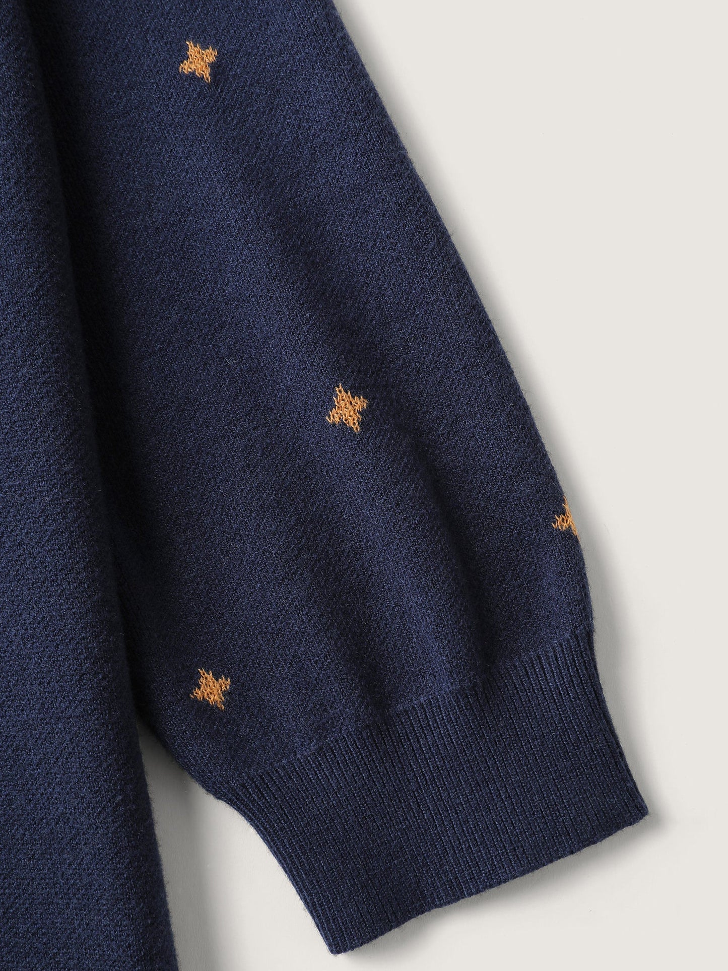 Supersoft Cat Night Print Crewneck Pullover