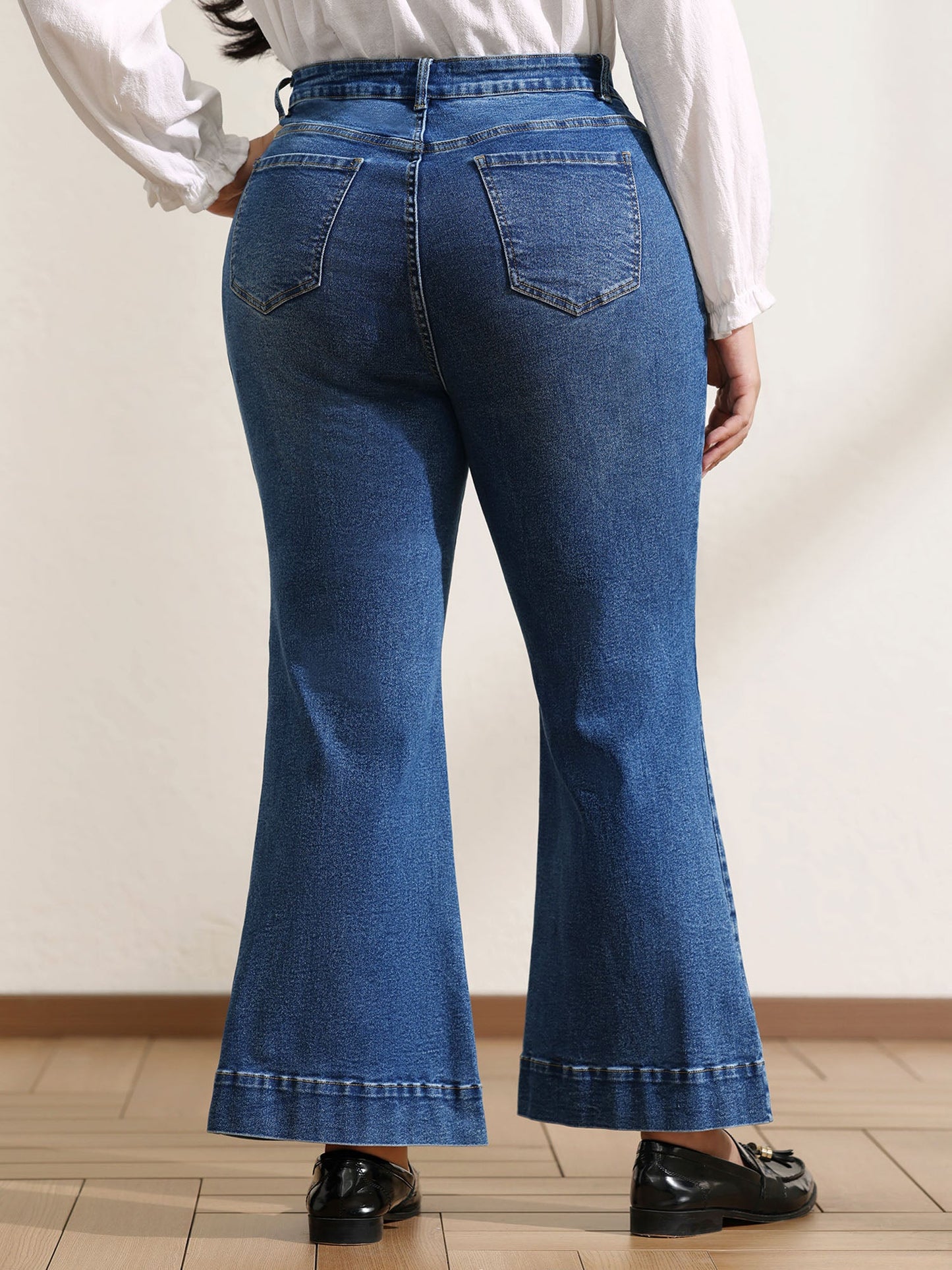 Stretchy Soft Bootcut Jeans