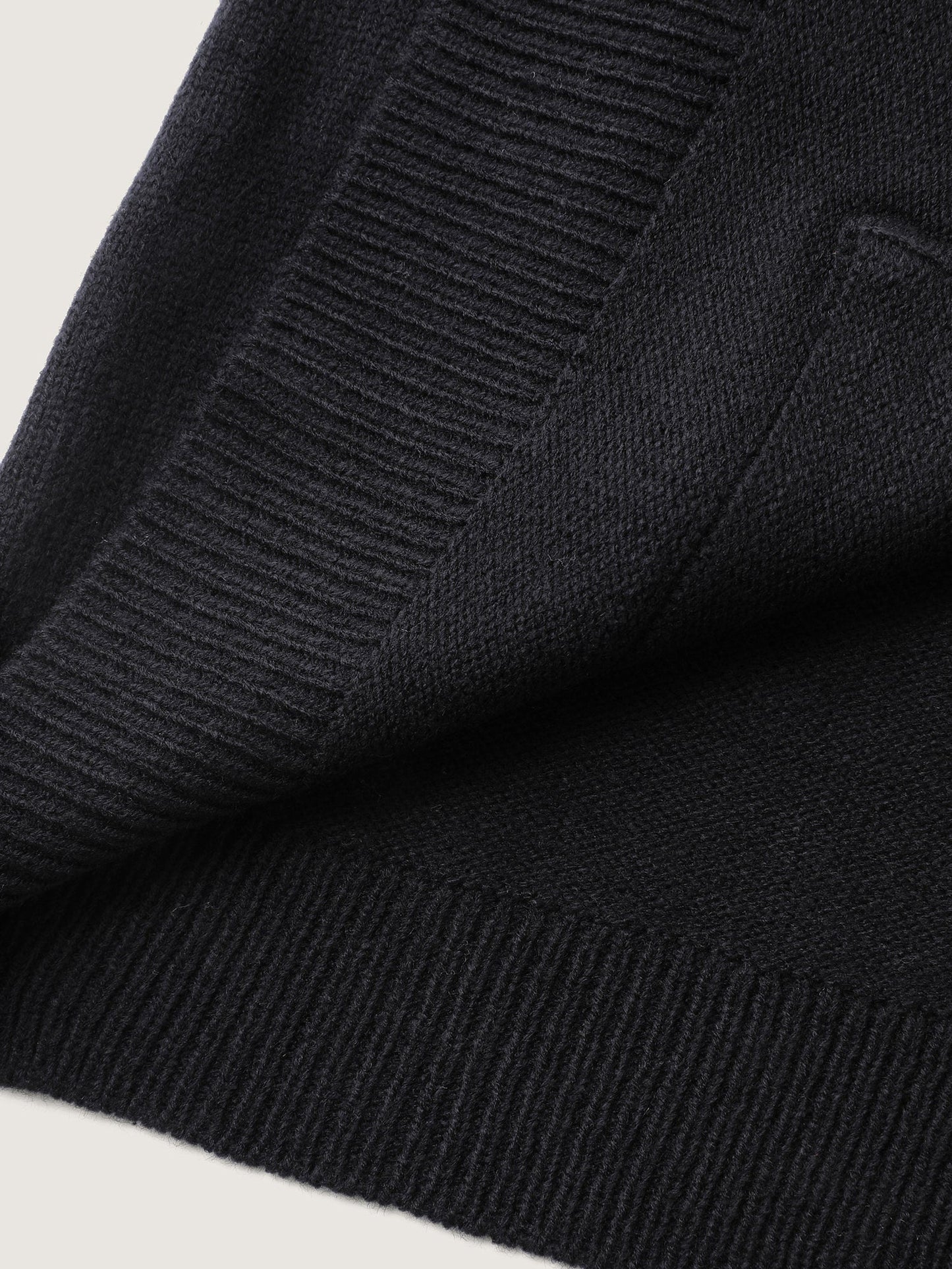 Stripes Sleeve Contrast Hooded Cardigan
