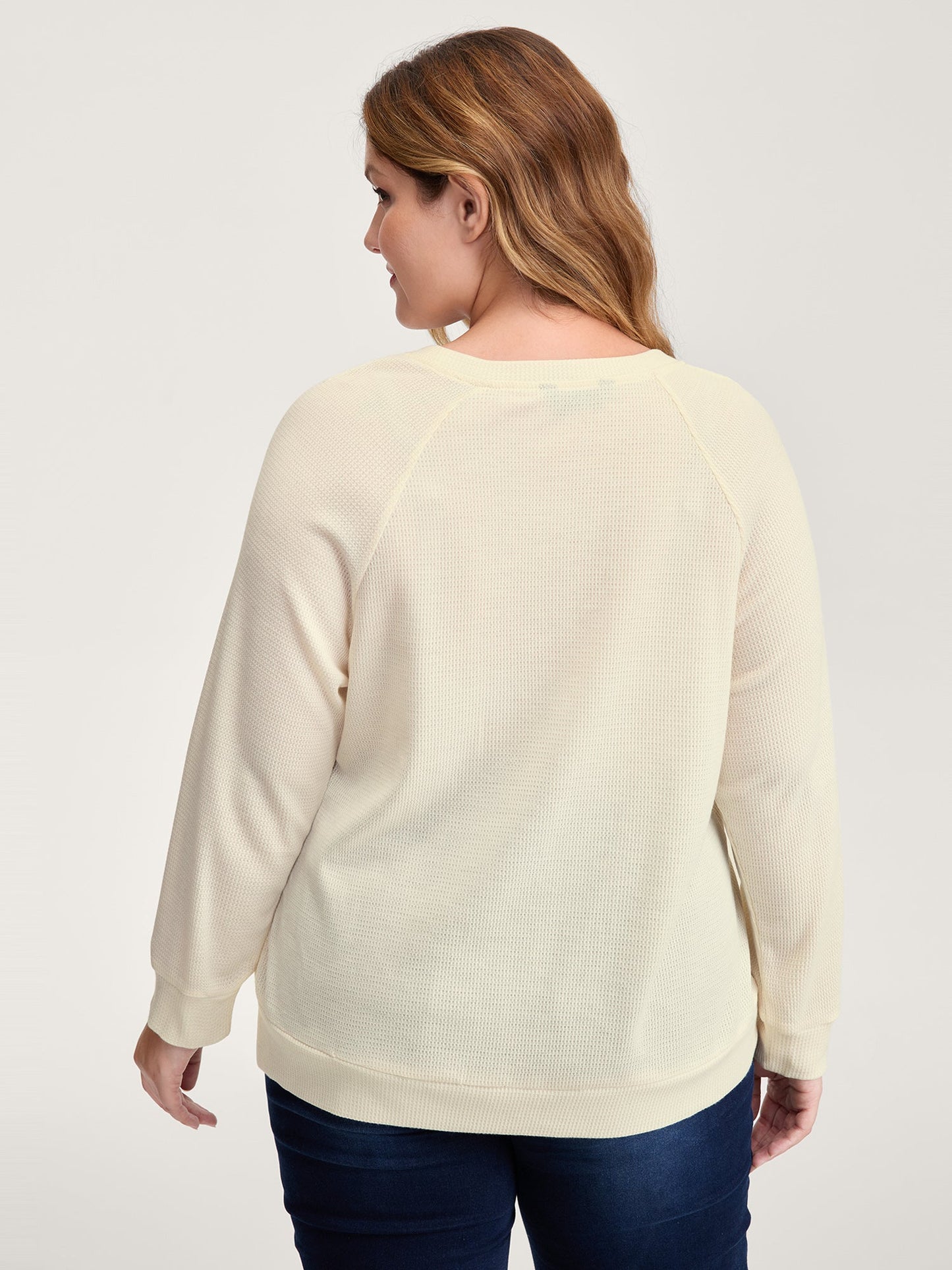 Colorful Floral Embroidery Anti-Abrasion Collar Sweatshirt