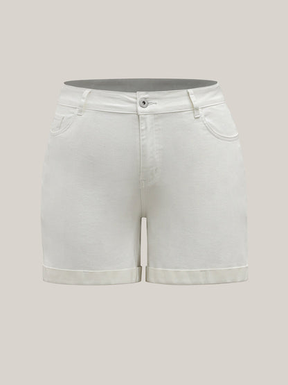 Classic Cut Denim Shorts