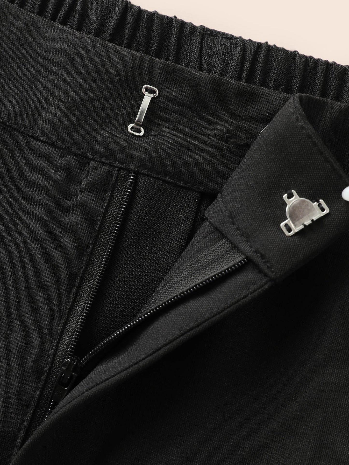 Mid Pleated Rise Belted Pants