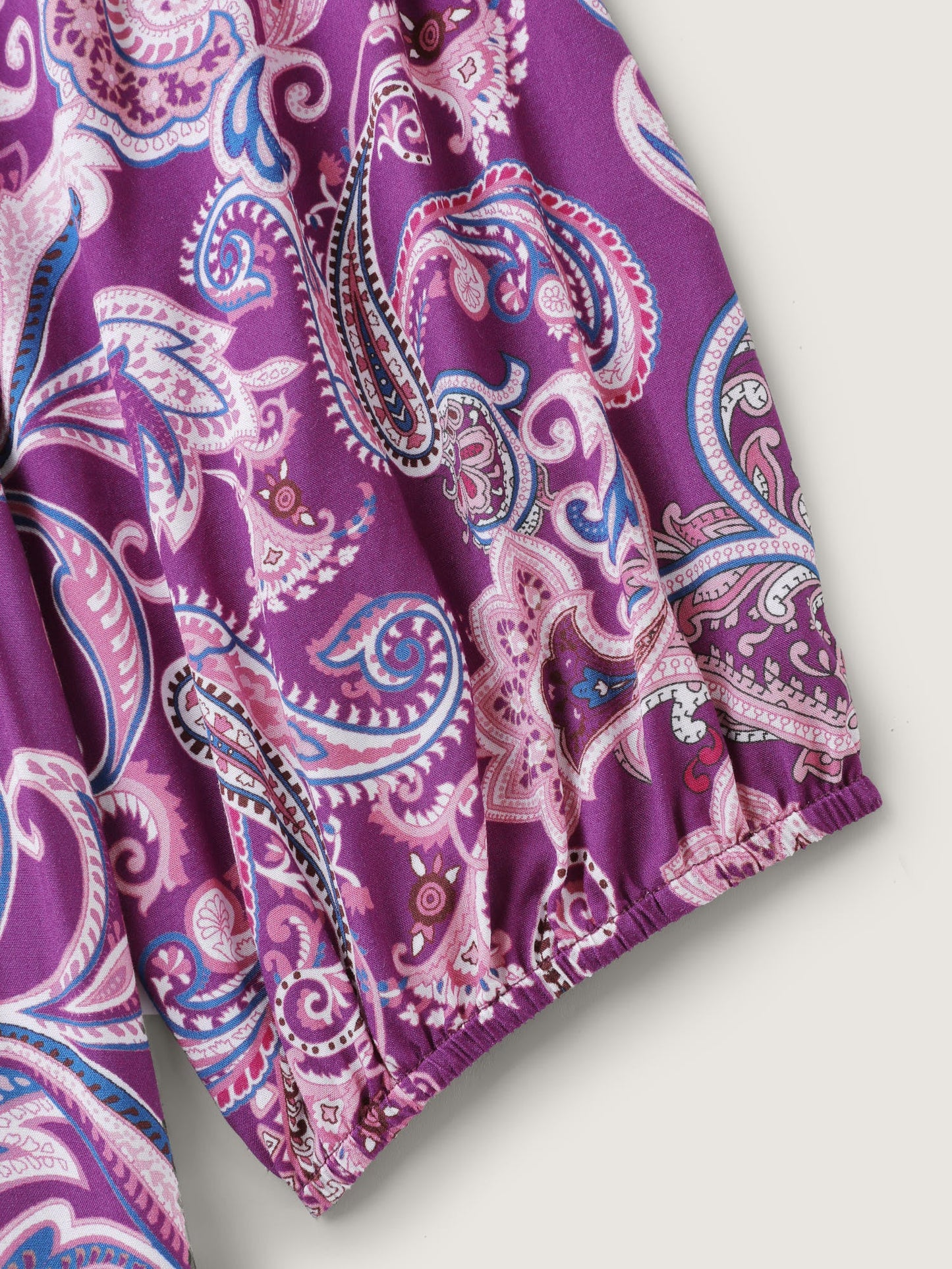Paisley Rayon Back Cut-Out Maxi Dress