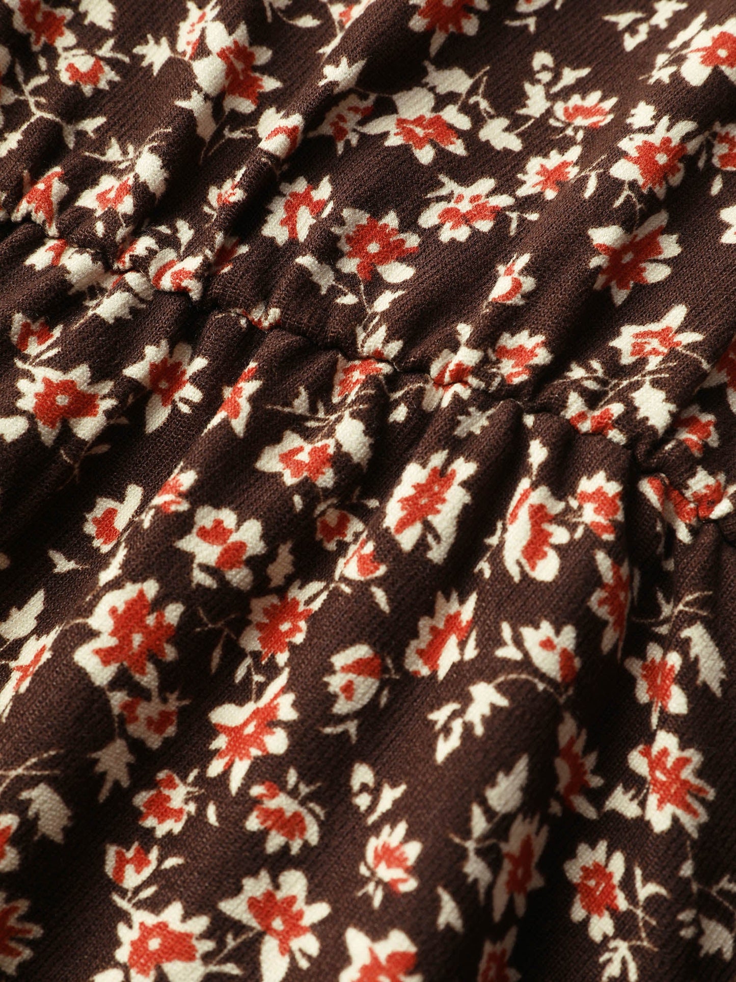 Floral Print Pockets Sleeveless Midi Dress