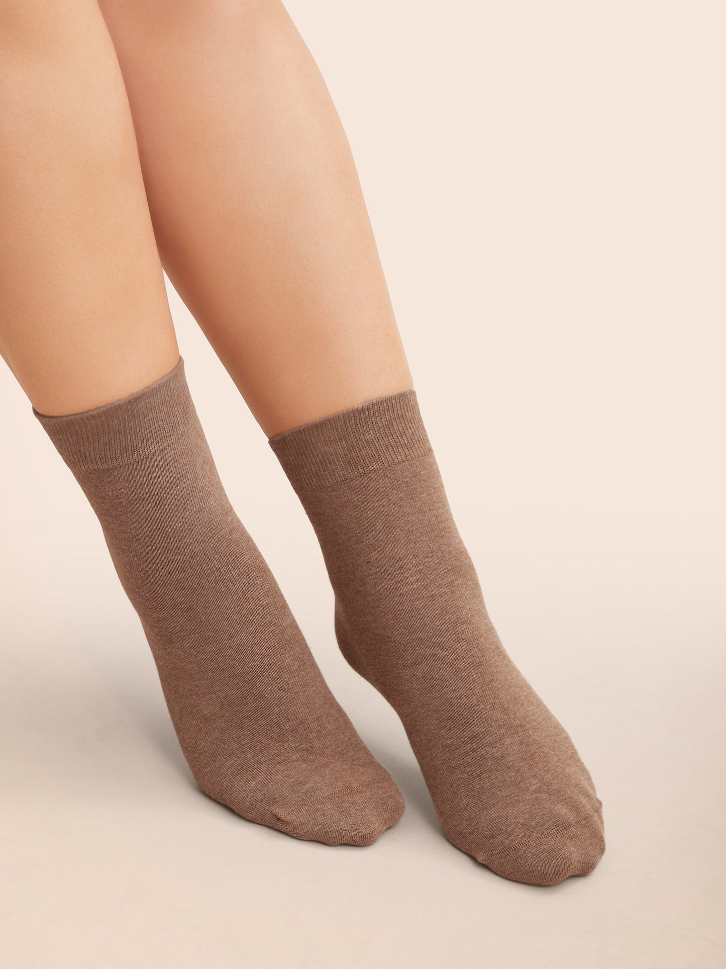 Solid Colored Socks-3 Pairs