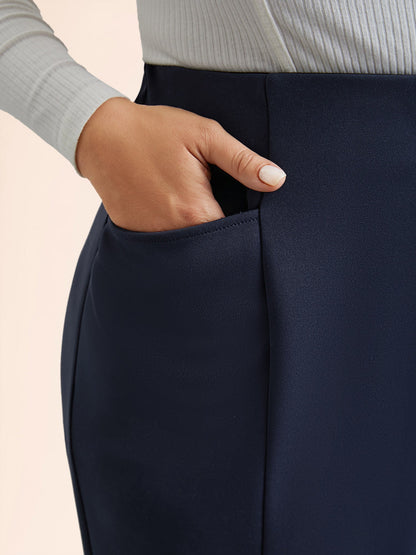 No-Waist Gap Straight Leg Pants