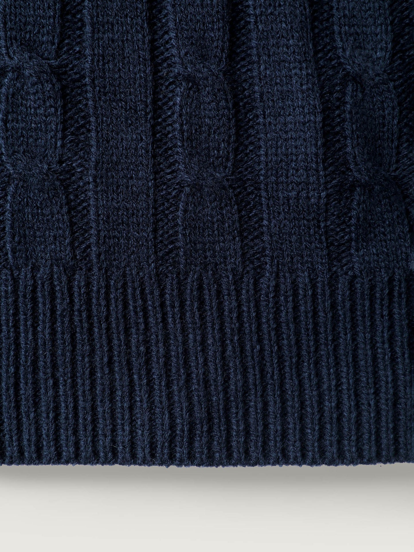 Cable Knit Embroidered Raglan Sleeve Pullover