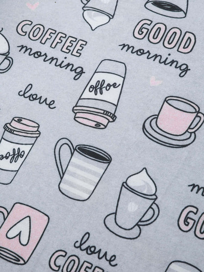 Morning Coffee Wide-Leg Lounge Bottoms
