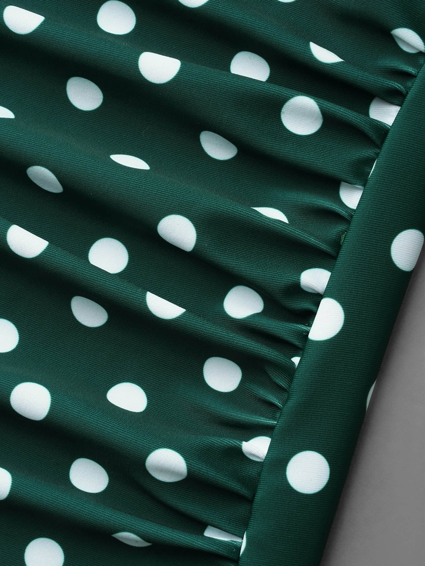 Polk Dot Crossback One Piece Swimsuit