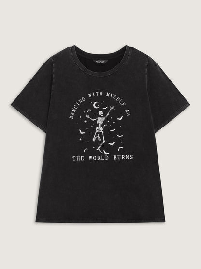 Halloween Dance Party Solid T-Shirt