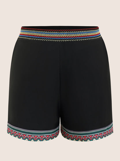 Bandana Swim Contrast Webbing Pocket Bottom
