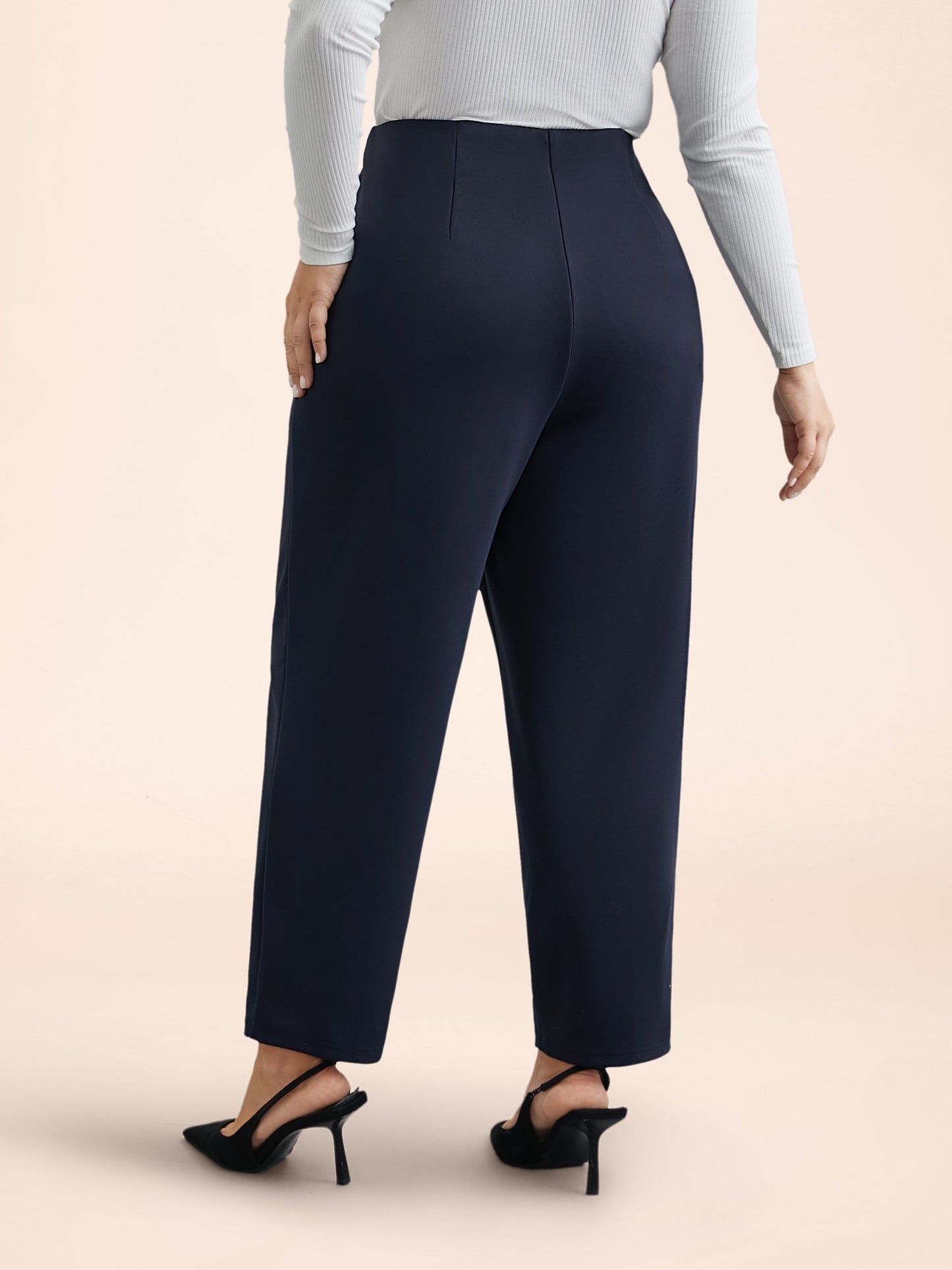 No-Waist Gap Straight Leg Pants
