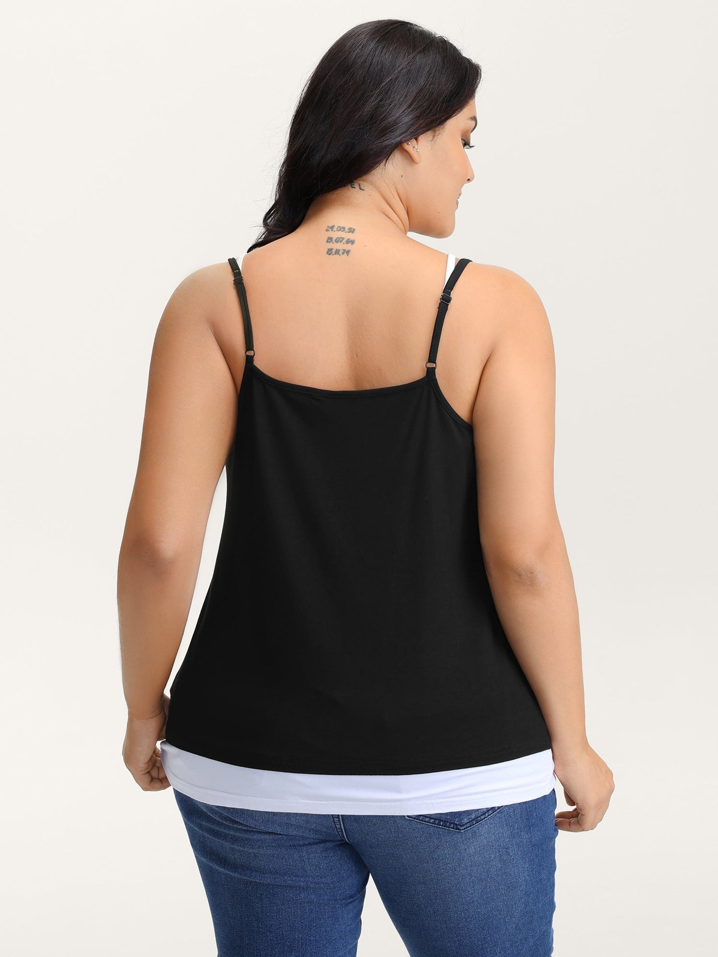 Supersoft Thin Straps Fitted Tank Top