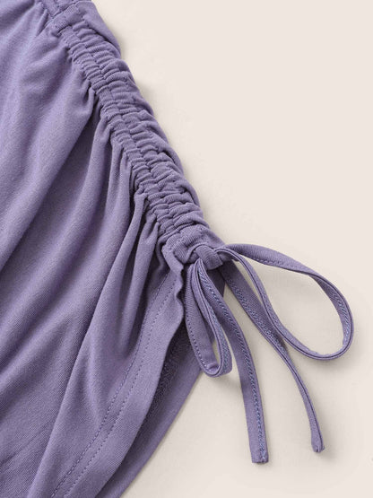 Supersoft Essentials Solid Drawstring Sleep Top