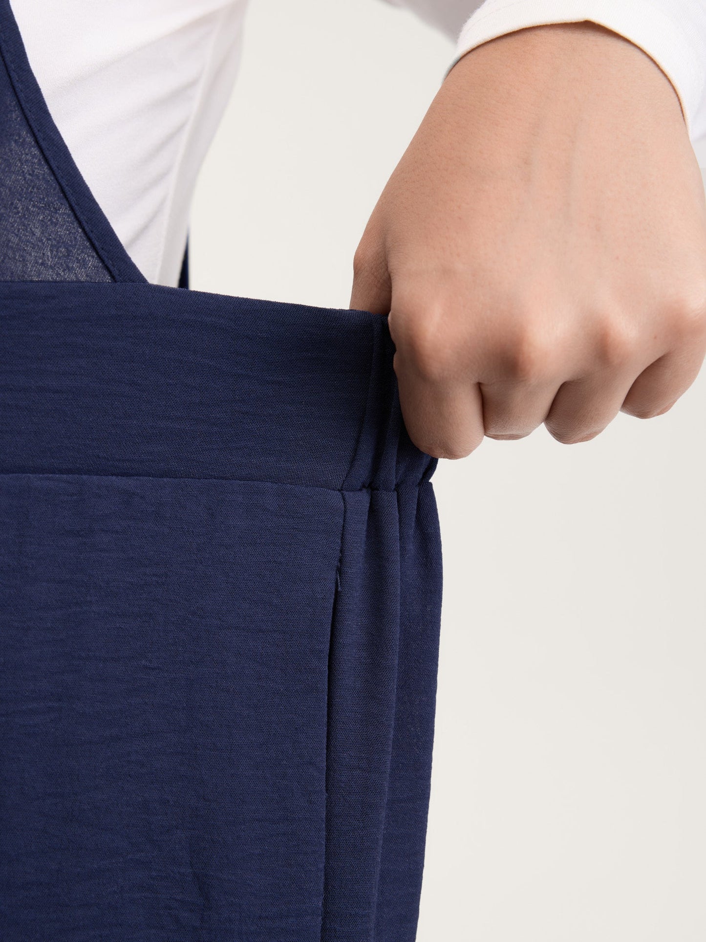 Adjustable Straps Stretchy Back Cut-Out Jumpsuit