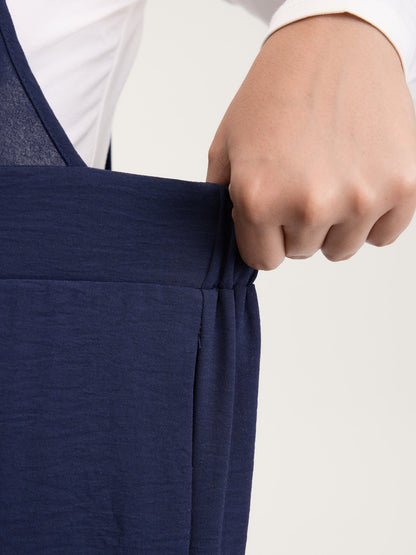 Adjustable Straps Stretchy Back Cut-Out Jumpsuit