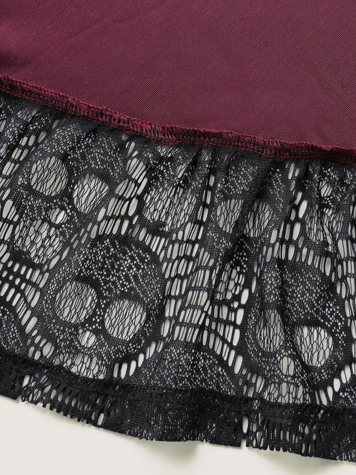Velvet Lace Ruffled Gathered Midi Skirt