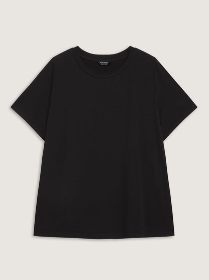 Pumpkin Sheer Cutwork Embroidery T-Shirt