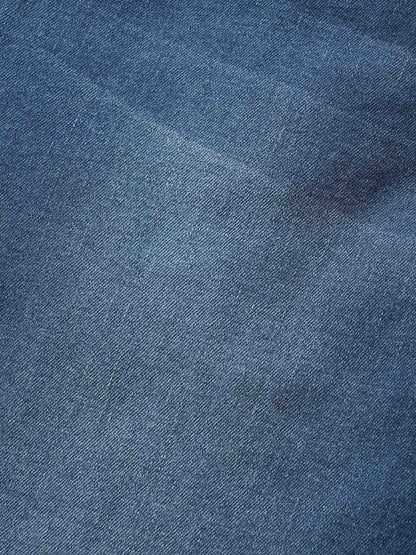 Light Wash Button Detail Pull On Jegging Jeans