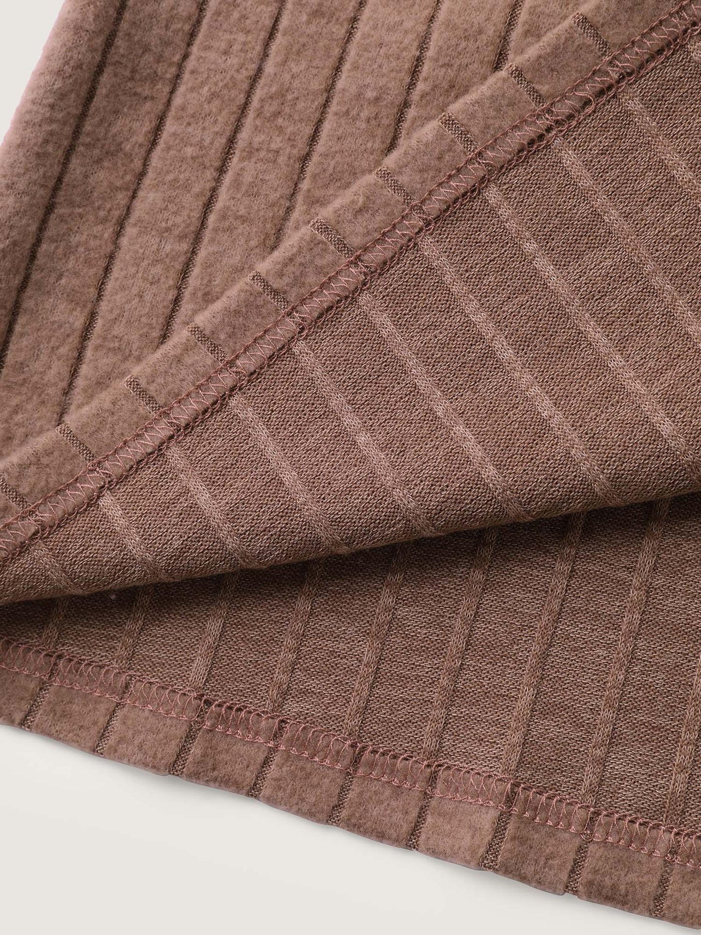 Textured Color Contrast Zipper Hoodie